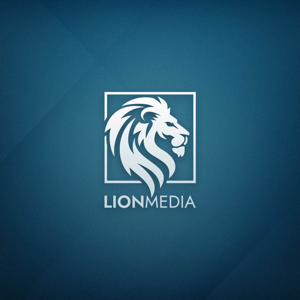 Lion Media | Logo design | Front Row Media